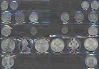 Österreich: Kleines Lot diverser Silber Münzen ab Österreich-Ungarn, dabei 3 x Maria Theresia Taler (NP).
 [differenzbesteuert]