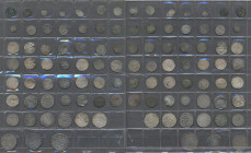 Altdeutschland und RDR bis 1800: Sammlung an 51 Kleinmünzen aus Silber vom Mittelalter bis ins ca. 17 Jhd., nicht näher bestimmt. Bitte besichtigen.
...