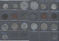 Württemberg: Lot 10 Kleinmünzen von 1/4 Kreuzer bis 6 Kreuzer. Dabei auch 3 Münzen vor 1800.
 [differenzbesteuert]