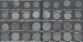 Hamburg: Kleines Lot mit 16 Münzen von 2 Mark bis 5 Mark, unterschiedliche Jahrgänge und Erhaltungen, bitte besichtigen.
 [differenzbesteuert]