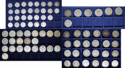 Preußen: Lot 82 Münzen von 2 Mark (29), über 3 Mark (22) bis zu 5 Mark (31) aus Preußen, dabei: 11 x J. 96, 10 x J. 97, 2 x J. 98, 1 x J. 99, 10 x J. ...