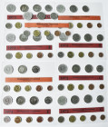 Bundesrepublik Deutschland 1948-2001: Lot 9 Kursmünzensätze der BRD, dabei 3 x 1971 J, 3 x 1972 G und 3 x 1973 F. Noppenfolie, polierte Platte.
 [dif...