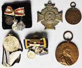 Orden & Ehrenzeichen: Kleines Lot Orden und Medaillen: Kriegsdenkmünze 1870/1871 für Kämpfer (OEK 1941), Centenar-Medaille 1897 (OEK 1965), Friedrich ...