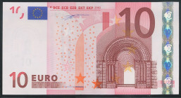 10 Euros. 1 de Enero de 2002. Firma Duisenberg. Serie Y (Grecia). (Edifil 2021: 487). SC.
