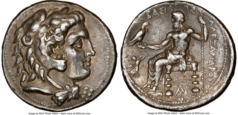 MACEDONIAN KINGDOM. Alexander III the Great (336-323 BC). AR tetradrachm (29mm, ...