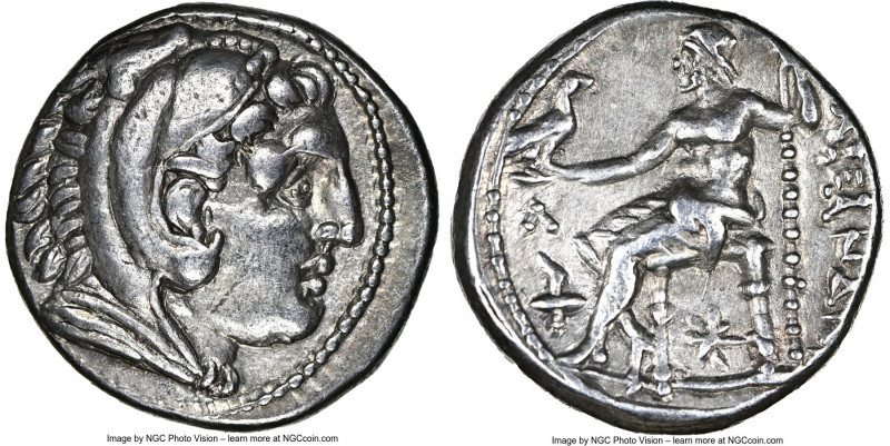 MACEDONIAN KINGDOM. Alexander III the Great (336-323 BC). AR tetradrachm (25mm, ...
