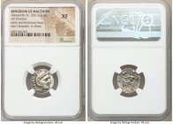 MACEDONIAN KINGDOM. Alexander III the Great (336-323 BC). AR drachm (18mm, 1h). NGC XF. Posthumous issue of 'Colophon', 310-301 BC. Head of Heracles r...