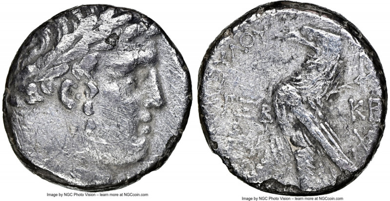 PHOENICIA. Tyre. Ca. 126/5 BC-AD 67/8. AR shekel (23mm, 12.42 gm, 12h). NGC Choi...