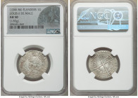 Flanders. Louis II de Mâle Gros ND (1346-1384) AU50 NGC, Boudeau-2233. 26 mm. 1.83gm. 

HID09801242017

© 2020 Heritage Auctions | All Rights Rese...