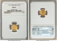 Republic gold 2 Colones 1922-(P) MS65 NGC, Philadelphia mint, KM139. Honey-gold satin surface. 

HID09801242017

© 2020 Heritage Auctions | All Ri...
