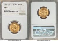 Republic gold 10 Colones 1899 MS63 NGC, Philadelphia mint, KM140. AGW 0.2251 oz. 

HID09801242017

© 2020 Heritage Auctions | All Rights Reserved