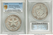 Republic Star Peso 1915 XF Details (Cleaned) PCGS, Philadlelphia mint, KM15.1. 

HID09801242017

© 2020 Heritage Auctions | All Rights Reserved