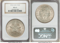 Republic "Star" Peso 1933 MS63 NGC, Philadelphia mint, KM15.2.

HID09801242017

© 2020 Heritage Auctions | All Rights Reserved