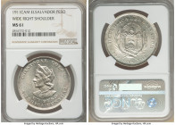 Republic Peso 1911-C.A.M. MS61 NGC, San Salvador mint, KM115.2. Wide right shoulder. 

HID09801242017

© 2020 Heritage Auctions | All Rights Reser...