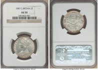 Victoria "Godless" Florin 1849 AU58 NGC, KM745, S-3890, Gothic florin without WW.

HID09801242017

© 2020 Heritage Auctions | All Rights Reserved
