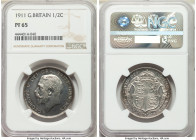 George V Proof 1/2 Crown 1911 PR65 NGC, KM818.1, S-4011. Mintage: 6,007. Gray-blue and gold toning. 

HID09801242017

© 2020 Heritage Auctions | A...