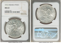 Estado Unidos "Caballito" Peso 1913 MS63 NGC, Mexico City mint, KM453. Mint bloom with opaque surfaces. 

HID09801242017

© 2020 Heritage Auctions...