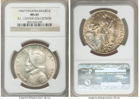Republic Balboa 1947 MS65 NGC, Philadelphia mint, KM13. Ex. R.L. Lissner Collection

HID09801242017

© 2020 Heritage Auctions | All Rights Reserve...