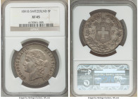 Confederation 5 Francs 1891-B XF45 NGC, Bern mint, KM34.

HID09801242017

© 2020 Heritage Auctions | All Rights Reserved