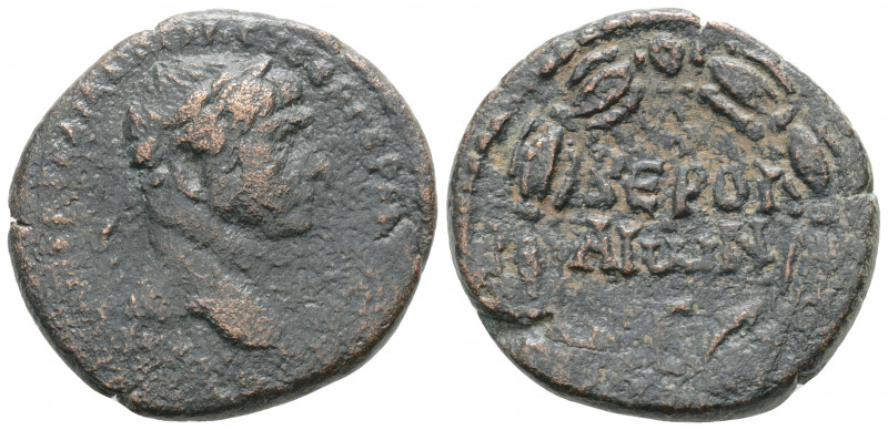 Roman Provincial
SYRIA, Cyrrhestica, Beroea. Trajan (98-117 AD).
AE Bronze (26mm...