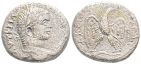 Roman Provincial
SYRIA, Seleucis and Pieria. Antioch. Caracalla.( 198-217 AD.) 
BI Tetradrachm (25.5 mm, 12.6 g).
