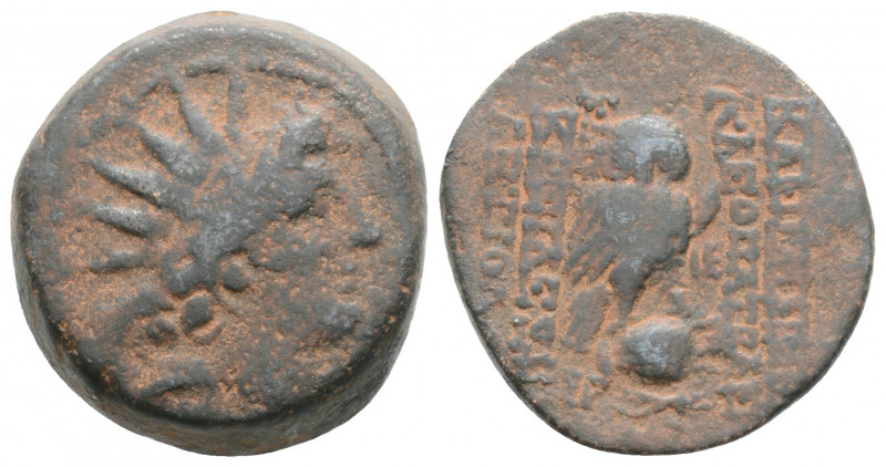 Greek
SELEUKID KINGS of SYRIA. Kleopatra Thea & Antiochos VIII. ( Circa 125-121 ...
