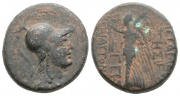 Greek
Seleucis and Pieria. Apameia ( Circa 36-35 BC.)
AE Bronze ( 19.6 mm 7.4 g )