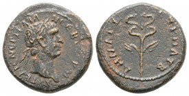 Roman Provincial
SYRIA, Seleucis and Pieria. Antioch. Trajan (98-117 AD).
AE Semis (16.8mm 2.9g)