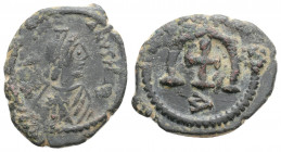 Byzantine
Justinian I. (527-565 AD.) Antioch 
AE Pentanummium (18.7mm, 1.9 g)