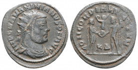 Roman Imperial
Maximianus Herculius (286-305 AD). Kyzikos
Radiatus (22.8mm 2.9g)