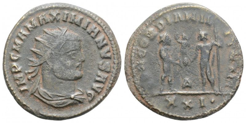 Roman Imperial
Maximianus Herculius (286-305 AD). Kyzikos
Antoninianus (21.9mm 3...
