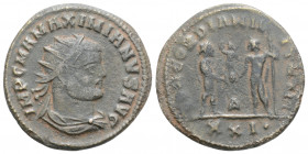 Roman Imperial
Maximianus Herculius (286-305 AD). Kyzikos
Antoninianus (21.9mm 3.6g)