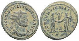 Roman Imperial
Diocletian (293-295 AD). Antioch
Antoninianus (22.6mm 3g)
