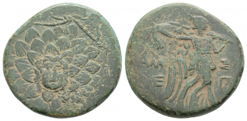 Greek
Pontos, Amisos. Time of Mithradates VI Eupator (Circa 120-63 BC).
AE Bronz...
