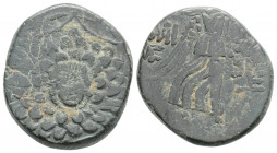 Greek
Pontos, Amisos. Time of Mithradates VI Eupator (Circa 120-63 BC).
AE Bronze (21.2mm 6.8g)