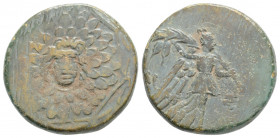 Greek
Pontos, Amisos. Time of Mithradates VI Eupator (Circa 120-63 BC).
AE Bronze (20.3mm 6.9g)