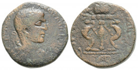 Roman Provincial
SYRIA, Coele-Syria. Damascus . Gallienus. (253-268 AD.)
AE Bronze (22.8 mm 10.2 g )