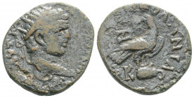 Roman Provincial
SYRIA, Seleucis and Pieria. Emesa. Caracalla. (198-217 AD.)
AE Bronze ( 22mm. 7.8 g )