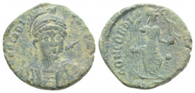 Roman Imperial 
Arcadius (383-408 AD)
AE Follis (16.9mm 2.5g)
