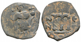 Byzantine
Constans II. (641-668 AD.) Constantinople ?
AE Follis ( 23.7 mm 3.2 g)