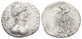 Roman Provincial
CAPPADOCIA, Caesarea. Hadrian (117-138 AD).
Hemidrachm Silver (14.5mm 1.2g)
