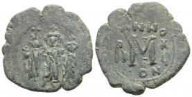 Byzantine
Heraclius (602-610 AD). Constantinople
AE follis (25.2mm 5.9g)
