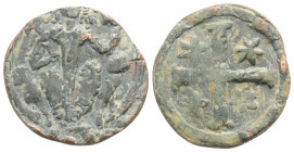 Medieval
ARMENIA, Cilician Armenia. Royal. Hetoum I (1226-1270AD)
AE Bronze (19.6mm 2.5g)