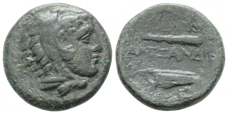 Greek
KINGS of MACEDON, Uncertain mint. Alexander III (Circa 336-323 BC.)
AE Bro...