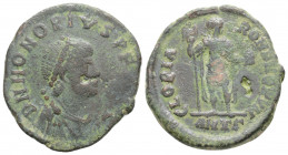 Roman Imperial
Honorius (393-423 AD). Antioch
AE Follis (23.2mm 4.8g)