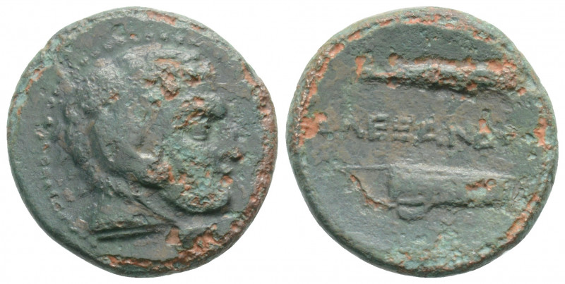 Greek
KINGS of MACEDON. Uncertain mint. Alexander III ( Circa 336-323 BC)
AE Bro...