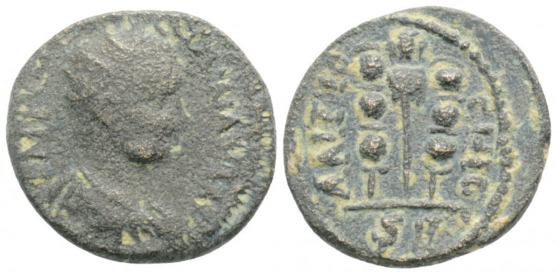 Roman Provincial
Pisidia. Antioch. Volusian ( 251-253 AD.)
AE Bronze (21.3 mm 4....