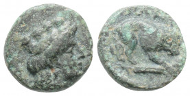 Greek
MYSIA. Plakia. (Circa 4th century BC).
AE Bronze (11.5mm 1.2g)