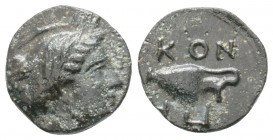 Greek
MYSIA, Prokonnesos. (Circa 350-250 BC)
AE Bronze (11mm 0.8g)