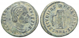 Roman Imperial
Helena, Augusta (324-328/30 AD). Kyzikos
AE Follis (20.6mm 2.8g)